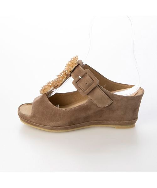 D'ICI / ディッシィ サンダル | ビジュー付きTストラップサンダル | 詳細16