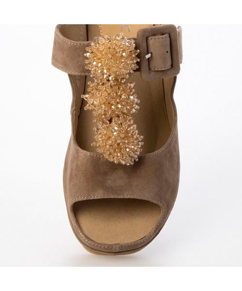 D'ICI / ディッシィ サンダル | ビジュー付きTストラップサンダル | 詳細20