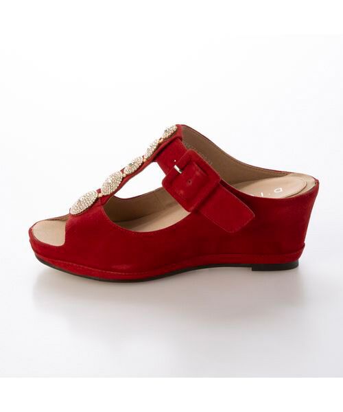 D'ICI / ディッシィ サンダル | ビジューモチーフTストラップサンダル | 詳細2