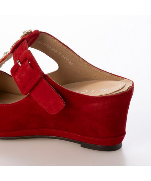 D'ICI / ディッシィ サンダル | ビジューモチーフTストラップサンダル | 詳細6