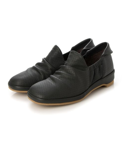 D'ICI/ディッシィ 【軽量】パンチングフラットシューズ カーキ 250 D'ICI/ディッシィ 【軽量】パンチングフラットシューズ カーキ 250