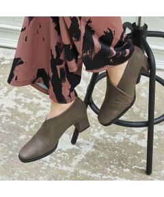 D'ICI / ディッシィ パンプス | チャンキーヒールブーティーパンプス