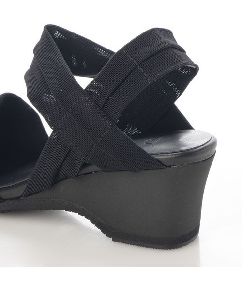 D'ICI / ディッシィ サンダル | 【高機能】アンクルストラップストレッチサンダル | 詳細10