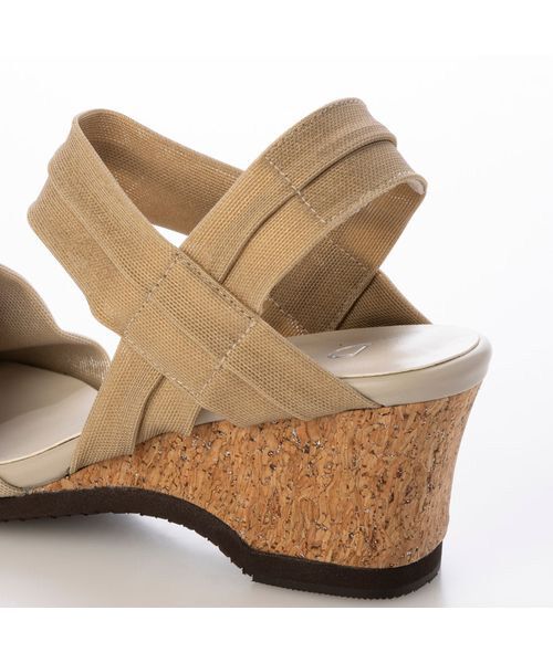 D'ICI / ディッシィ サンダル | 【高機能】アンクルストラップストレッチサンダル | 詳細15