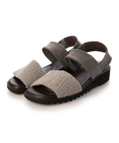 D'ICI / ディッシィ サンダル | 【高機能】ダブルバンドフラットサンダル