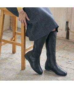 D'ICI / ディッシィ ブーツ（ロング丈） | 【防水】【防滑】フラットソールロングブーツ