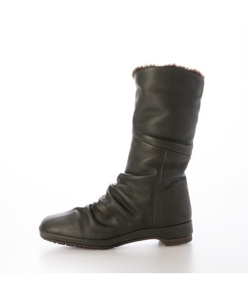 D'ICI / ディッシィ ブーツ（ショート丈） | 【防水】【防滑】スクエアトゥフラットソールハーフブーツ | 詳細7