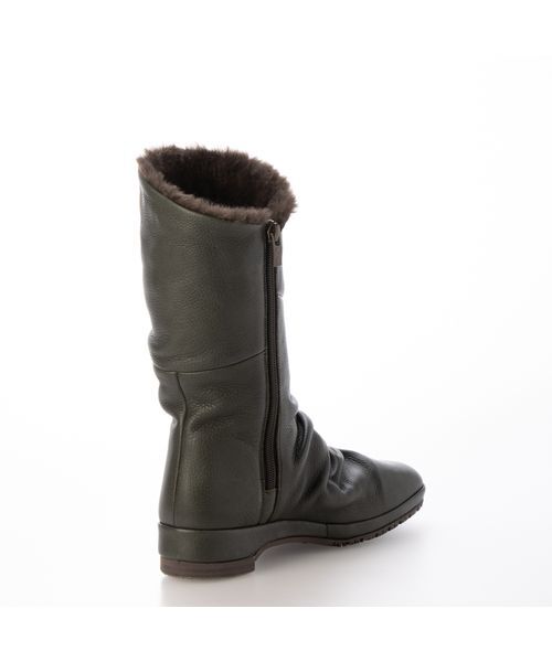 D'ICI / ディッシィ ブーツ（ショート丈） | 【防水】【防滑】スクエアトゥフラットソールハーフブーツ | 詳細8