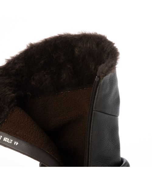 D'ICI / ディッシィ ブーツ（ショート丈） | 【防水】【防滑】スクエアトゥフラットソールハーフブーツ | 詳細12