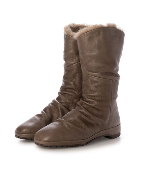 D'ICI / ディッシィ ブーツ（ショート丈） | 【防水】【防滑】スクエアトゥフラットソールハーフブーツ | 詳細13