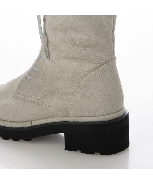 D'ICI / ディッシィ ブーツ（ショート丈） | タンクソールレースアップブーツ | 詳細5