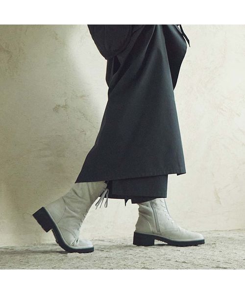 D'ICI / ディッシィ ブーツ（ショート丈） | タンクソールレースアップブーツ | 詳細7