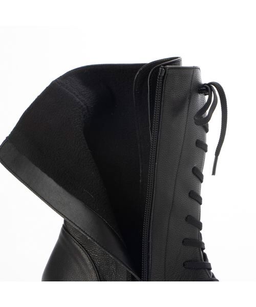 D'ICI / ディッシィ ブーツ（ショート丈） | タンクソールレースアップブーツ | 詳細13