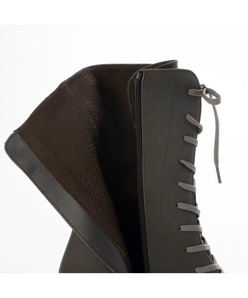 D'ICI / ディッシィ ブーツ（ショート丈） | タンクソールレースアップブーツ | 詳細18