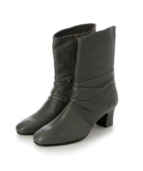 D'ICI / ディッシィ ブーツ(ショート丈) | ドレープハーフブーツ | 詳細5