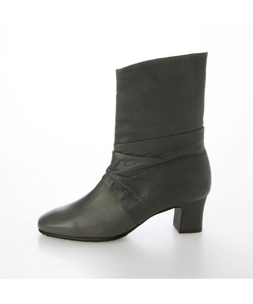 D'ICI / ディッシィ ブーツ(ショート丈) | ドレープハーフブーツ | 詳細6