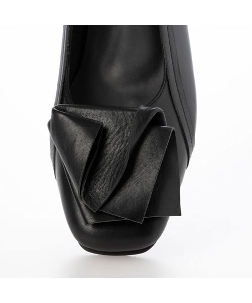 D'ICI / ディッシィ フラットシューズ | クラフトリボンモチーフパンプス | 詳細5