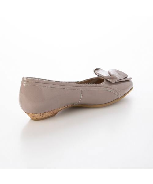 D'ICI / ディッシィ フラットシューズ | クラフトリボンモチーフパンプス | 詳細7