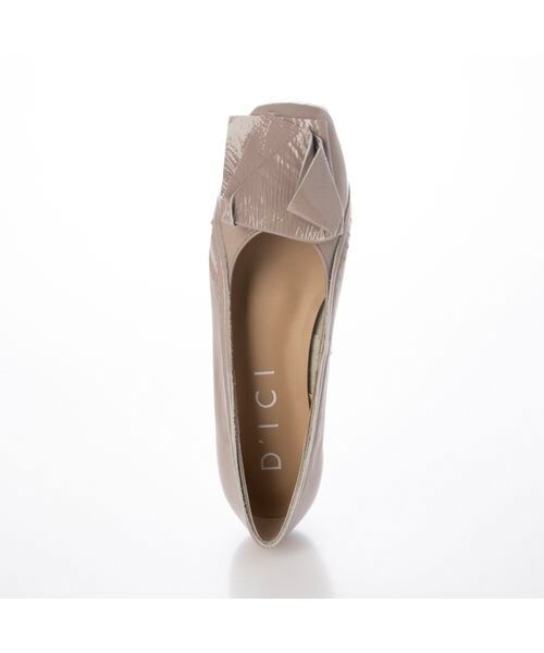 D'ICI / ディッシィ フラットシューズ | クラフトリボンモチーフパンプス | 詳細8