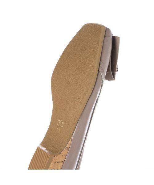 D'ICI / ディッシィ フラットシューズ | クラフトリボンモチーフパンプス | 詳細9