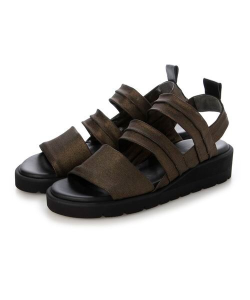 D'ICI / ディッシィ サンダル | スリーラインストレッチサンダル | 詳細1