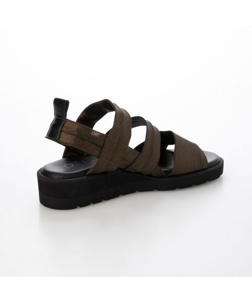 D'ICI / ディッシィ サンダル | スリーラインストレッチサンダル | 詳細3