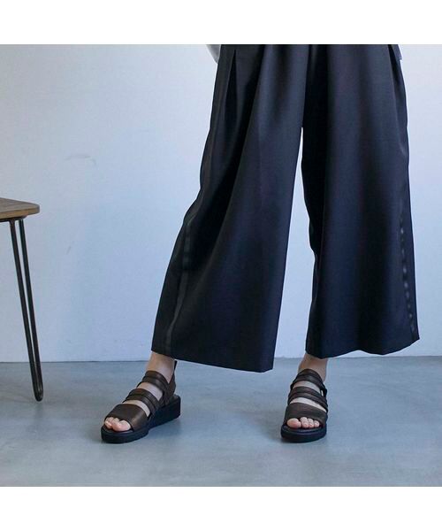 D'ICI / ディッシィ サンダル | スリーラインストレッチサンダル | 詳細7