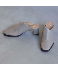 D'ICI / ディッシィ サンダル | アシンメトリーチャンキーヒールミュール