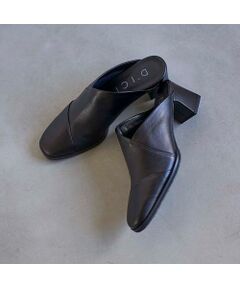 D'ICI / ディッシィ サンダル | アシンメトリーチャンキーヒールミュール