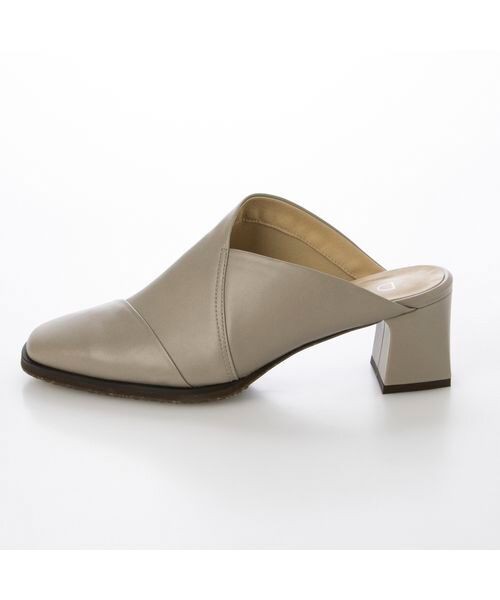 D'ICI / ディッシィ サンダル | アシンメトリーチャンキーヒールミュール | 詳細2