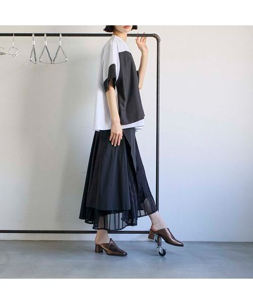 D'ICI / ディッシィ サンダル | アシンメトリーチャンキーヒールミュール | 詳細17