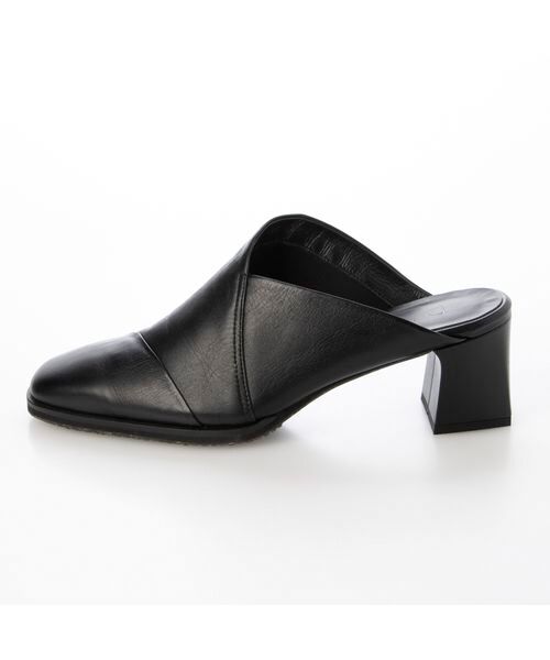 D'ICI / ディッシィ サンダル | アシンメトリーチャンキーヒールミュール | 詳細19