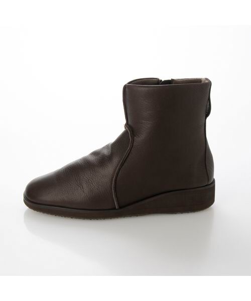 D'ICI / ディッシィ ブーツ（ショート丈） | スクエアトゥフラットブーツ | 詳細1