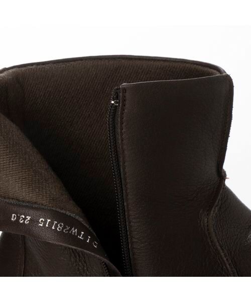 D'ICI / ディッシィ ブーツ（ショート丈） | スクエアトゥフラットブーツ | 詳細6