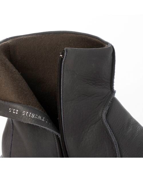 D'ICI / ディッシィ ブーツ（ショート丈） | スクエアトゥフラットブーツ | 詳細19