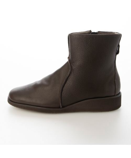 D'ICI / ディッシィ ブーツ（ショート丈） | スクエアトゥフラットブーツ | 詳細1