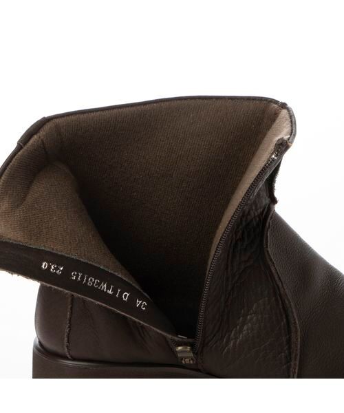 D'ICI / ディッシィ ブーツ（ショート丈） | スクエアトゥフラットブーツ | 詳細6