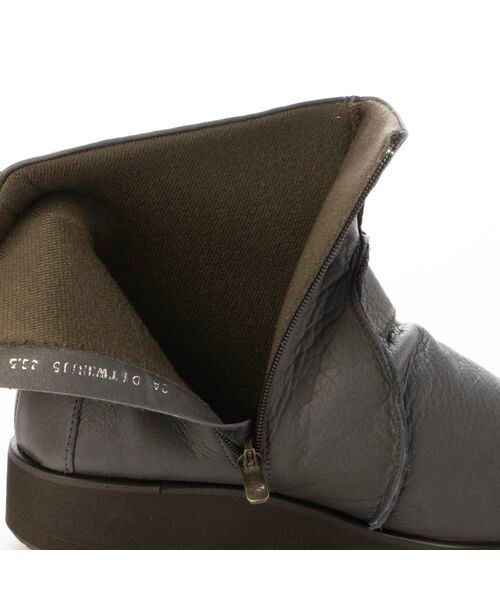 D'ICI / ディッシィ ブーツ（ショート丈） | スクエアトゥフラットブーツ | 詳細24