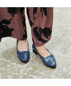 D'ICI / ディッシィ フラットシューズ | ドレープカッターパンプス