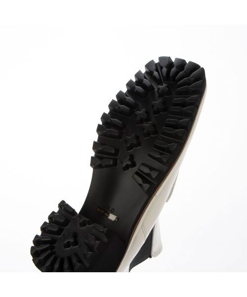 D'ICI / ディッシィ パンプス | ワイドスクエアトゥタンクソールショートブーツ | 詳細4