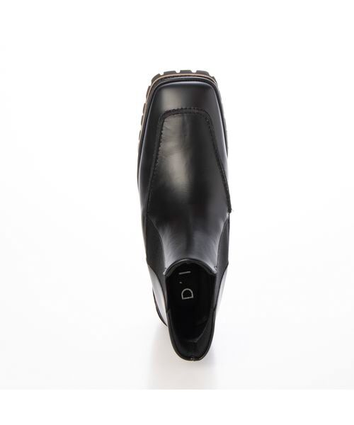 D'ICI / ディッシィ パンプス | ワイドスクエアトゥタンクソールショートブーツ | 詳細8