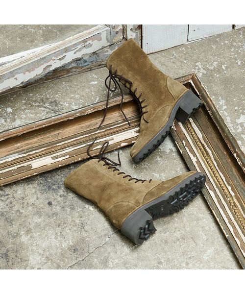 D'ICI / ディッシィ ブーツ（ショート丈） | タンクソールレースアップブーツ | 詳細6