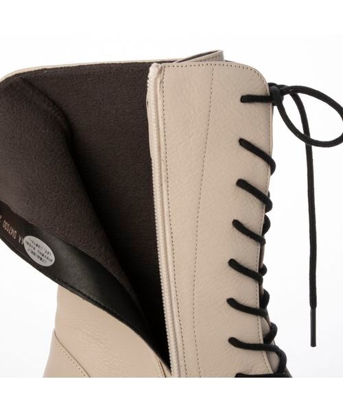 D'ICI / ディッシィ ブーツ（ショート丈） | タンクソールレースアップブーツ | 詳細11