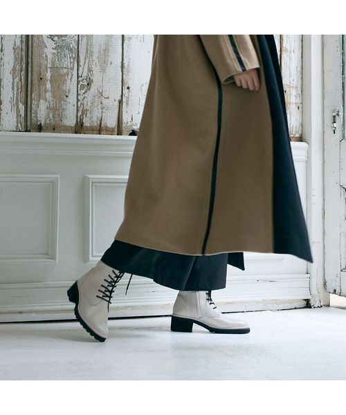 D'ICI / ディッシィ ブーツ（ショート丈） | タンクソールレースアップブーツ | 詳細12