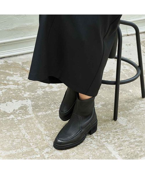 D'ICI / ディッシィ ブーツ(ショート丈) | タンクソールモカシンショートブーツ | 詳細14