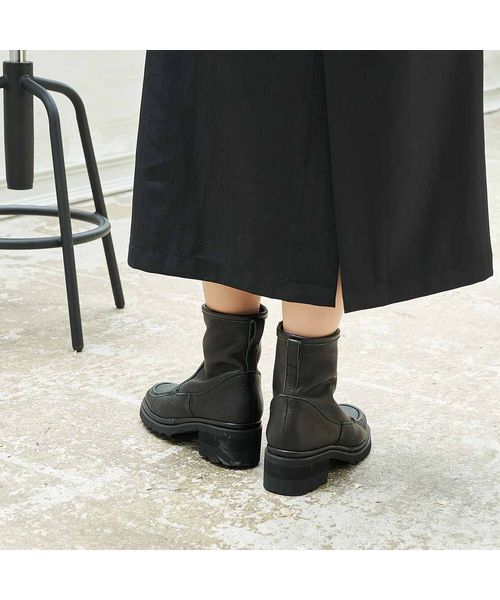 D'ICI / ディッシィ ブーツ(ショート丈) | タンクソールモカシンショートブーツ | 詳細15
