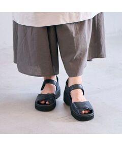 D'ICI / ディッシィ サンダル | 【軽量】クロスベルトデザインサンダル