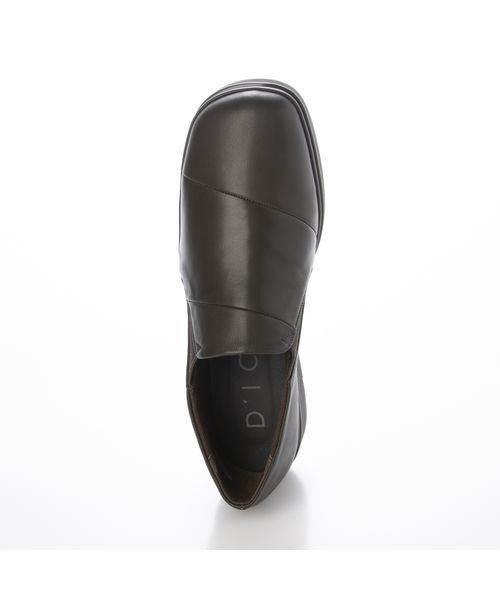 D'ICI / ディッシィ フラットシューズ | スクエアトゥ切り替えスリッポン | 詳細4