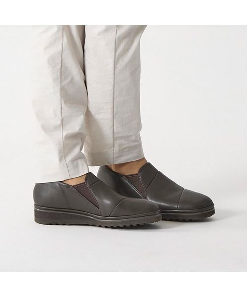 D'ICI / ディッシィ フラットシューズ | スクエアトゥ切り替えスリッポン | 詳細9