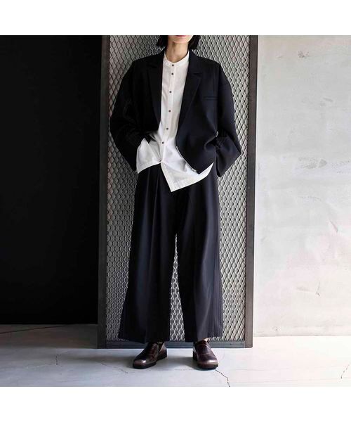 D'ICI / ディッシィ フラットシューズ | スクエアトゥ切り替えスリッポン | 詳細25